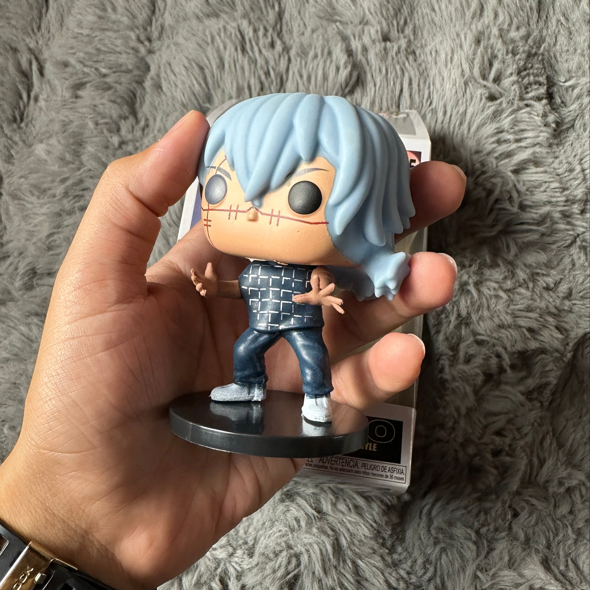 Magic Sorcerer Anime Figures - Chibi Action Toys for Desk Decor
