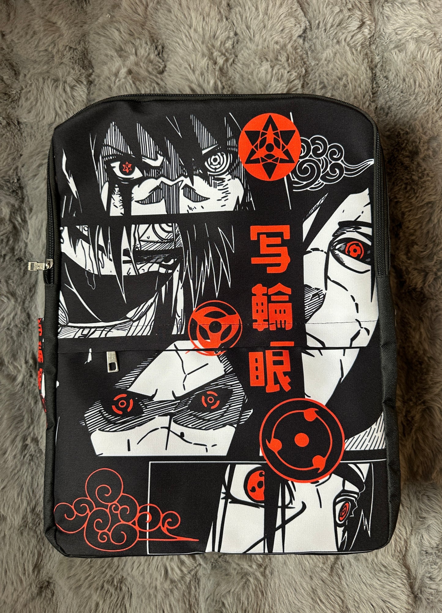 Uchiha naruto anime back bag