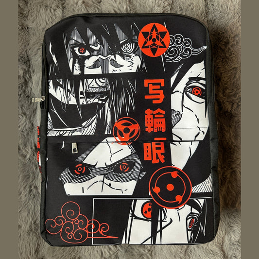 Uchiha naruto anime back bag