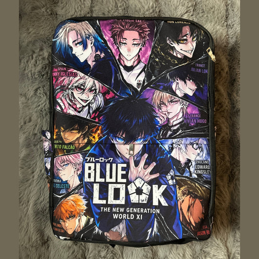 Blue lock anime back bag
