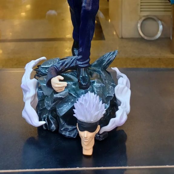 42cm Anime Jujutsu Kaisen Figure Satoru Gojo Action Figures Luminescence PVC Collection Model Toy Decoration Gift