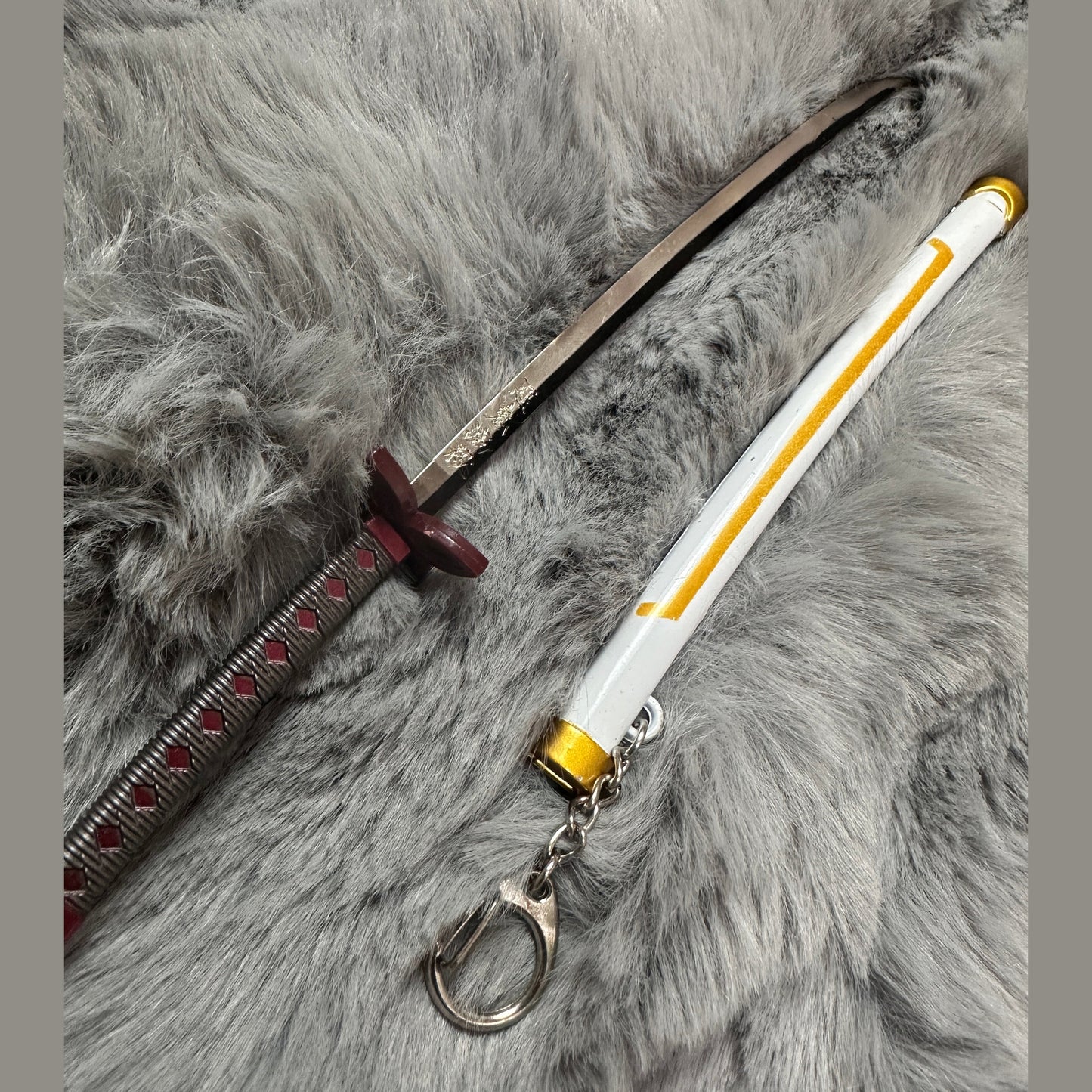 Demon slayer metal swords from one for all anime store 25 cm