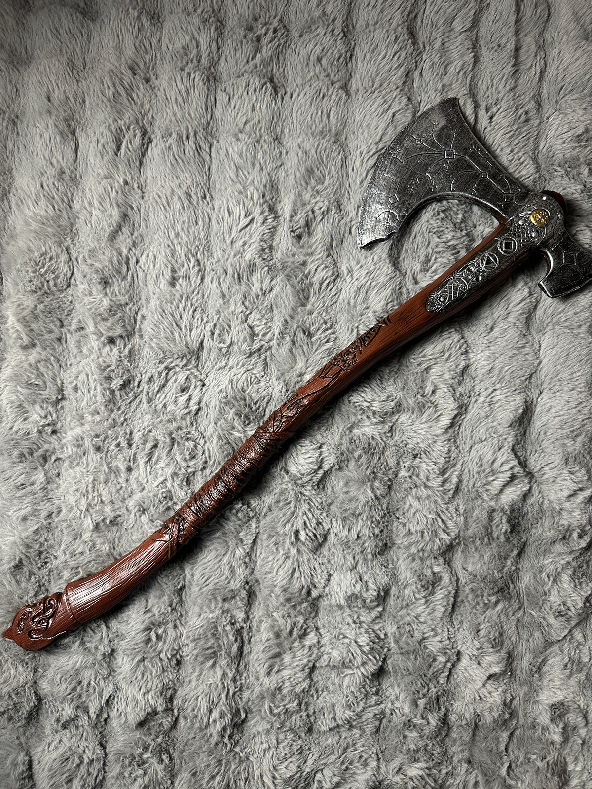 God of War Leviathan Axe Replica – Kratos Cosplay Prop