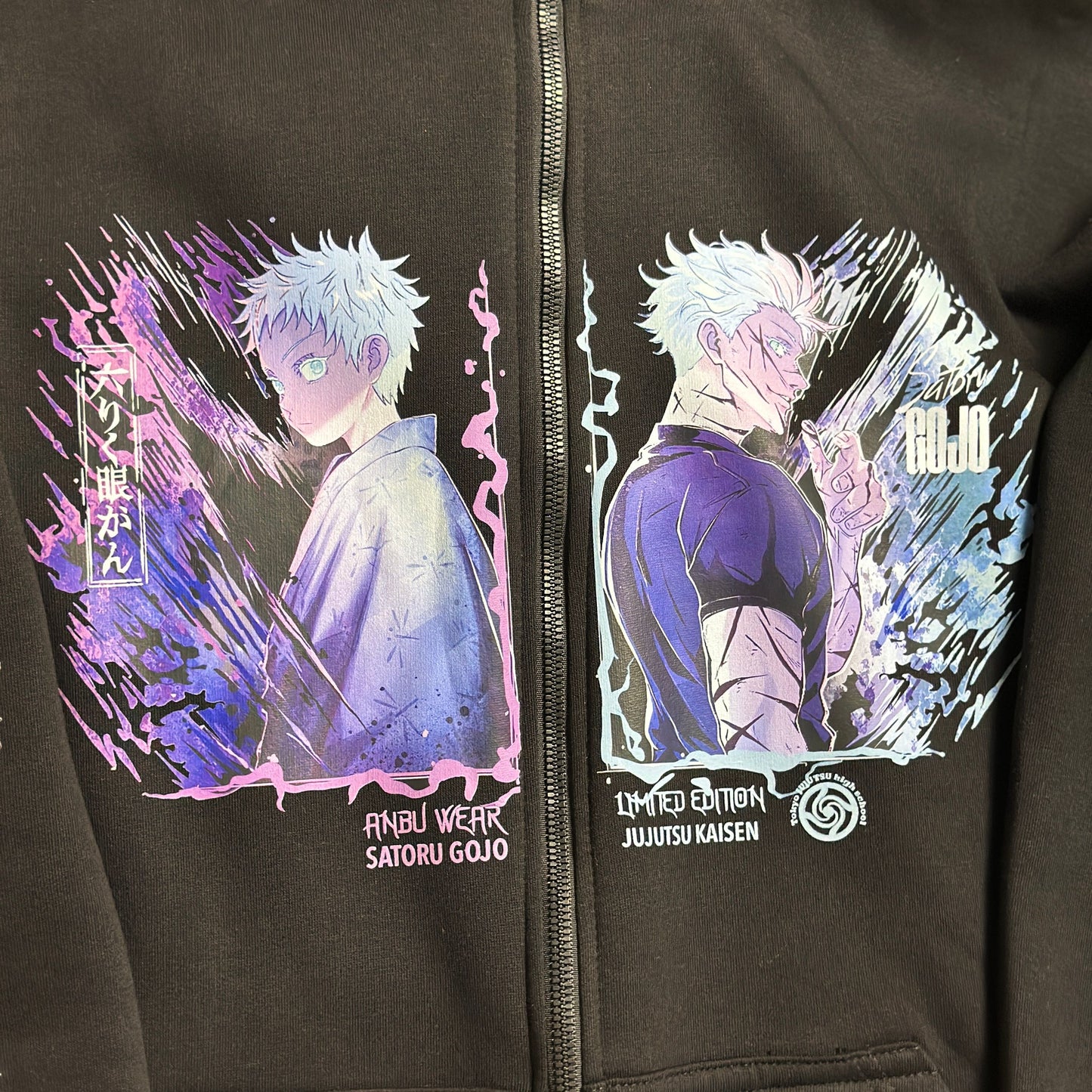 Ninja hoodie for Gojo saturo from One For All anime store