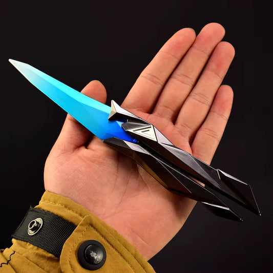 22cm metal Valorant butter fly crystal knife from One For All