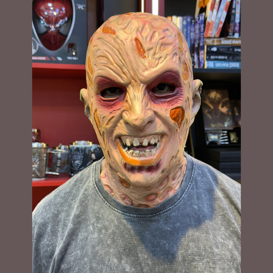 Scary Burned Face Horror Mask for Cosplay & Halloween