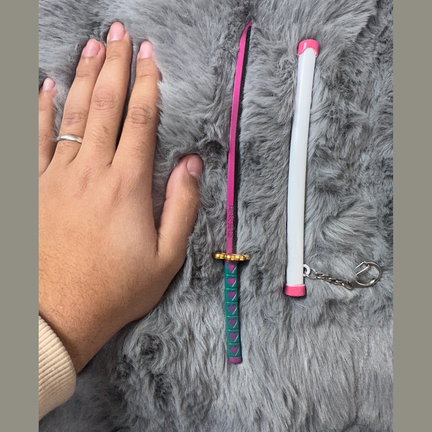 Demon slayer metal swords from one for all anime store 25 cm