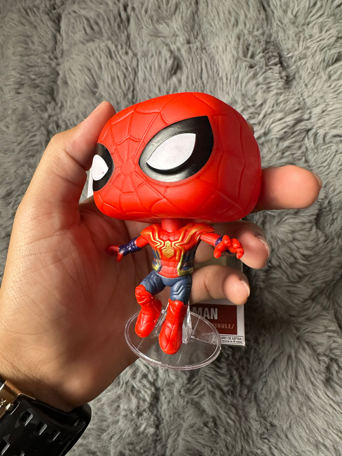 Superhero Web-Slinger Action Figures - Chibi Collectible Toys