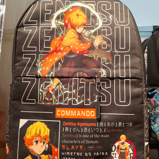 Zenitsu back bag from One For All