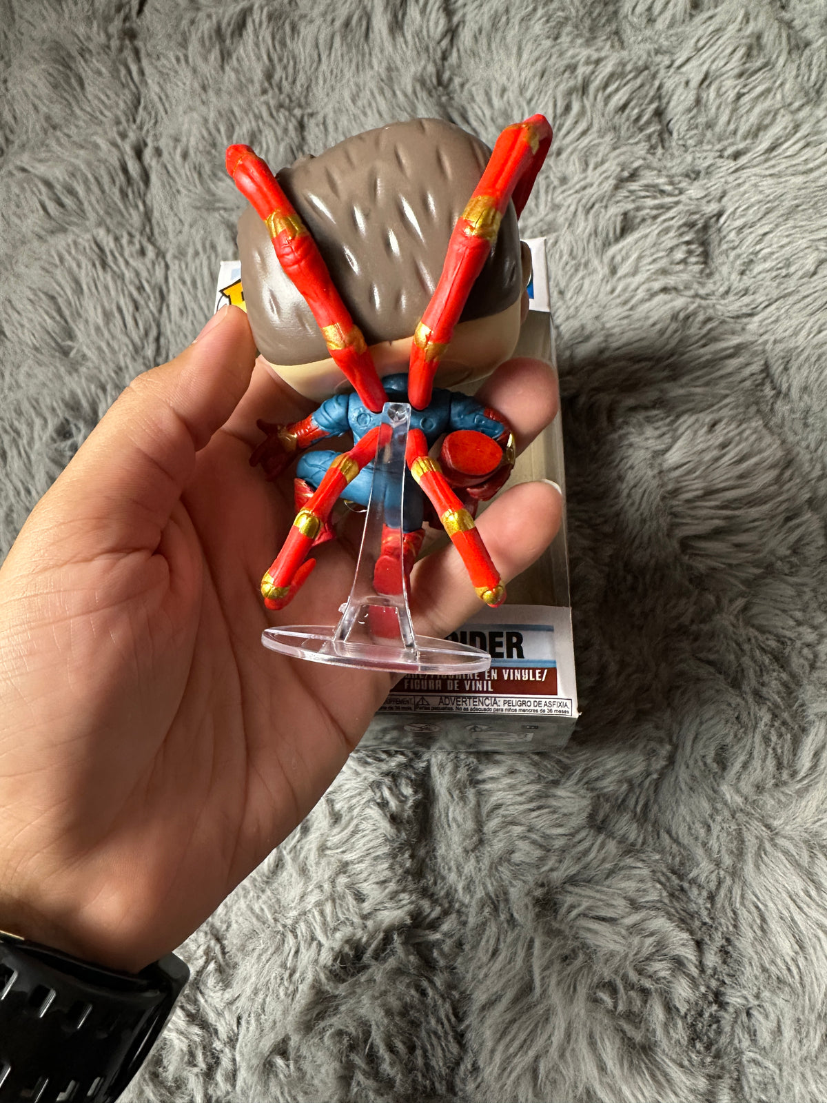 Superhero Web-Slinger Action Figures - Chibi Collectible Toys