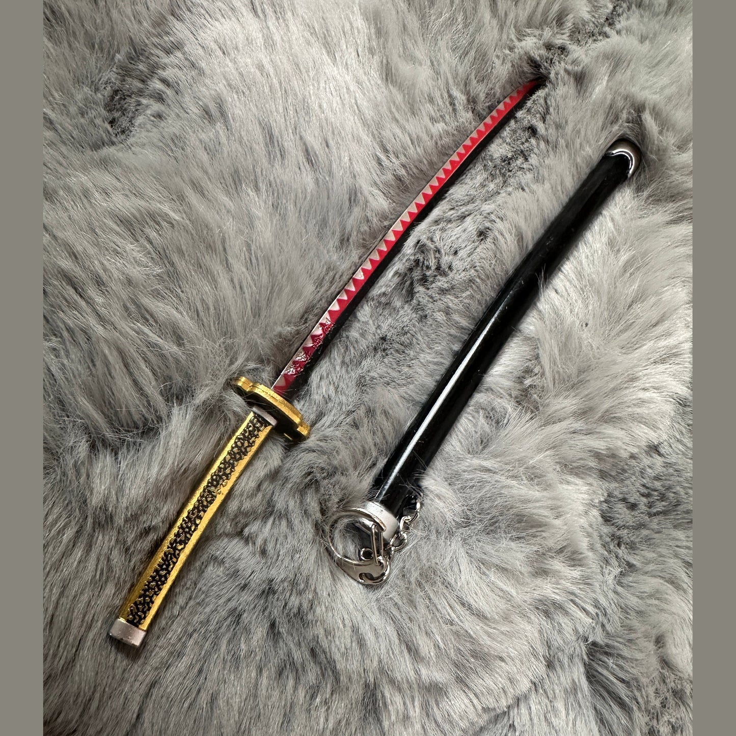 Demon slayer metal swords from one for all anime store 25 cm