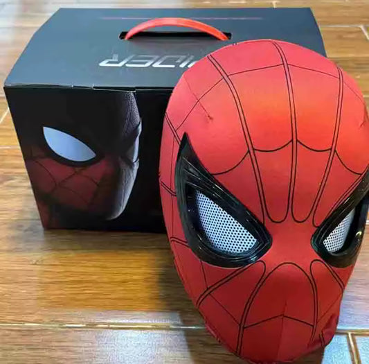 New Spider-man:no Way mask Home Spider Man Mask Luxury Helmet Rechargeable Remote Eyes Movable Mask Cosplay Decoration Gift Toys
