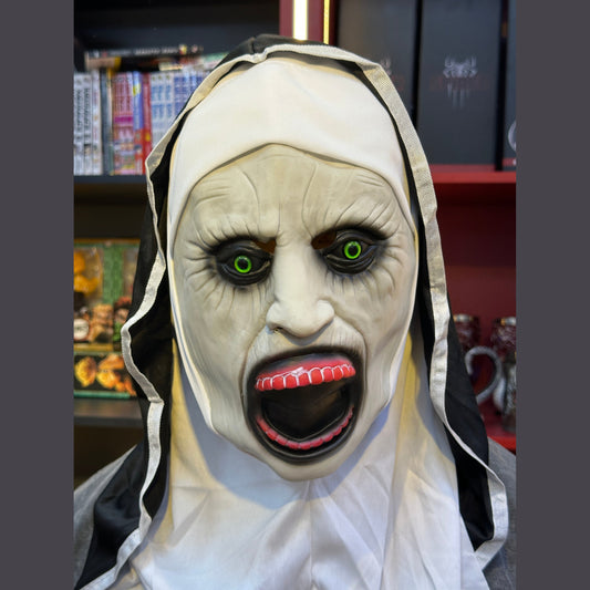 Creepy Ghost Nun Horror Mask for Cosplay