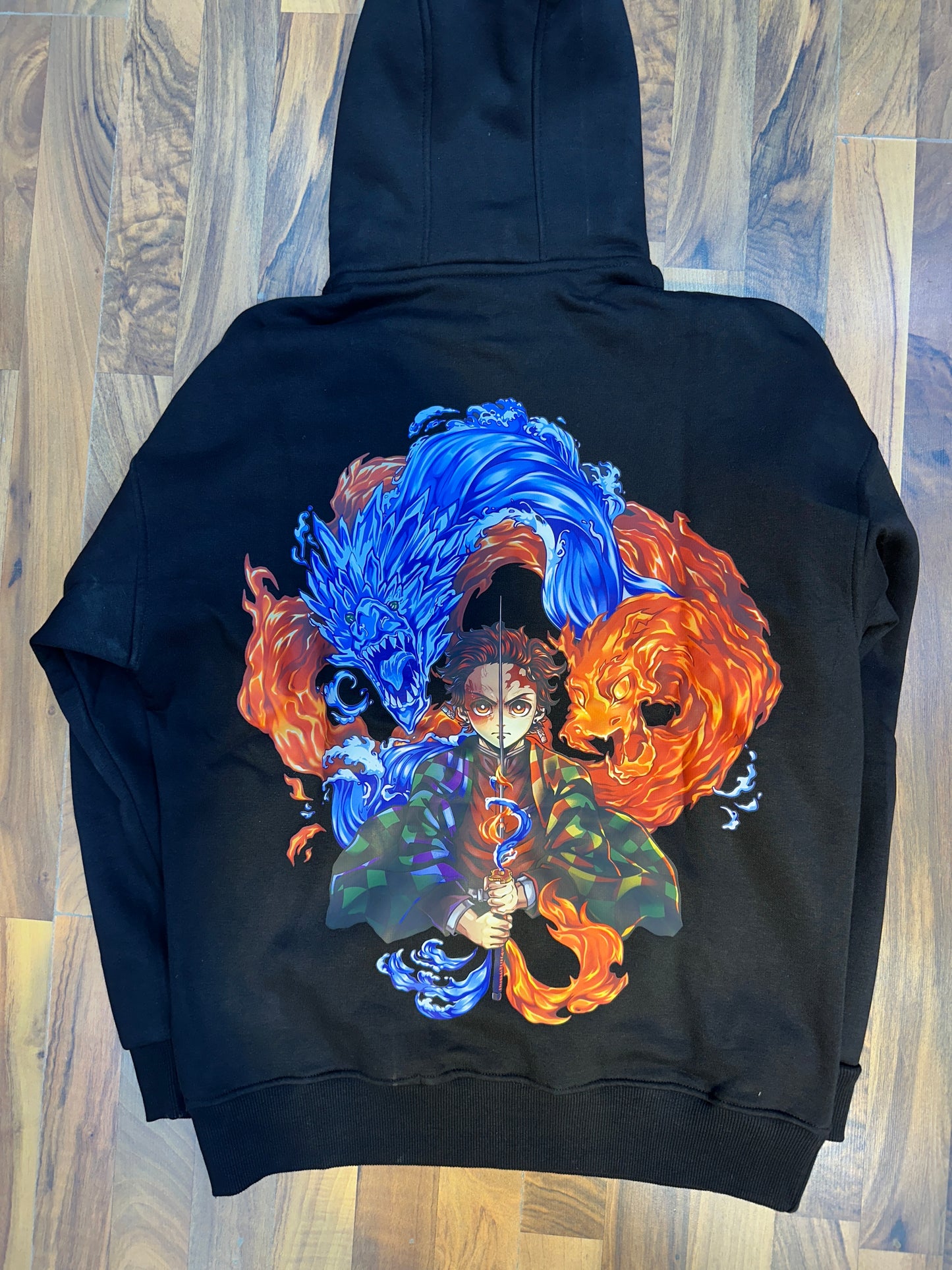 Tanjiro-demon slayer hoodie from One For All anime store