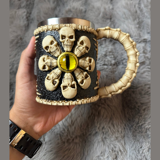 Halloween Eye skull mug 500ml & 250ml Drink