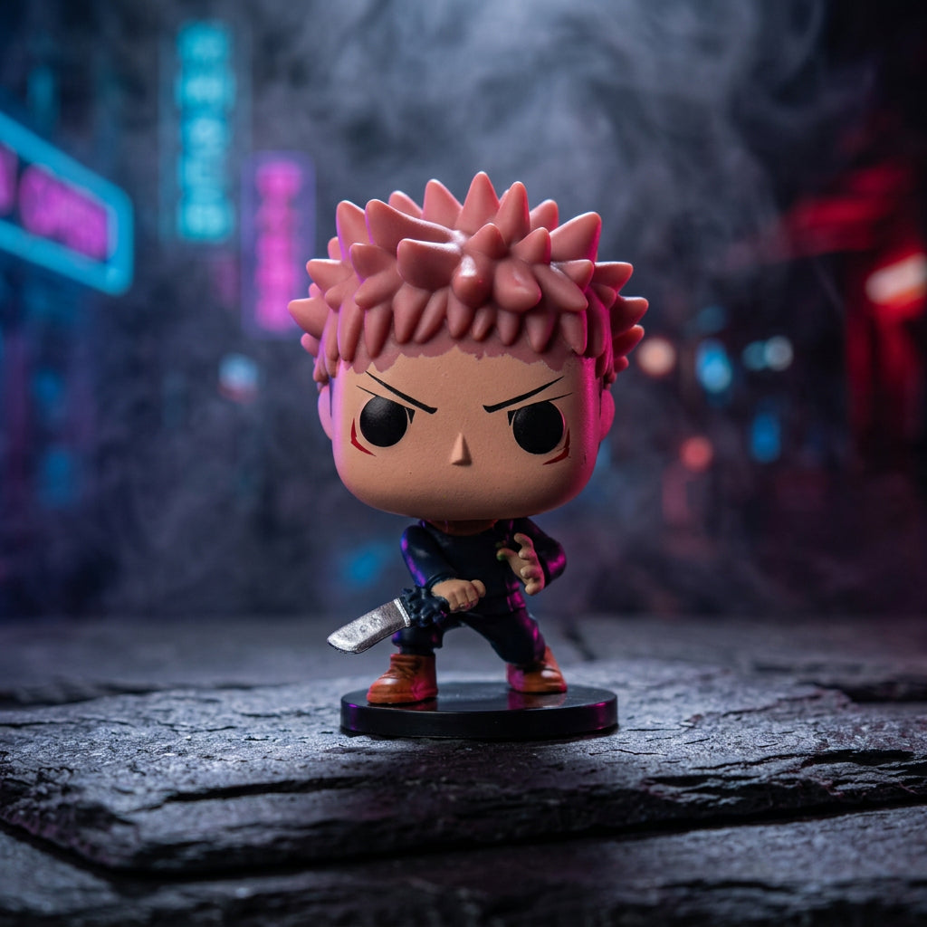 Magic Sorcerer Anime Figures - Chibi Action Toys for Desk Decor