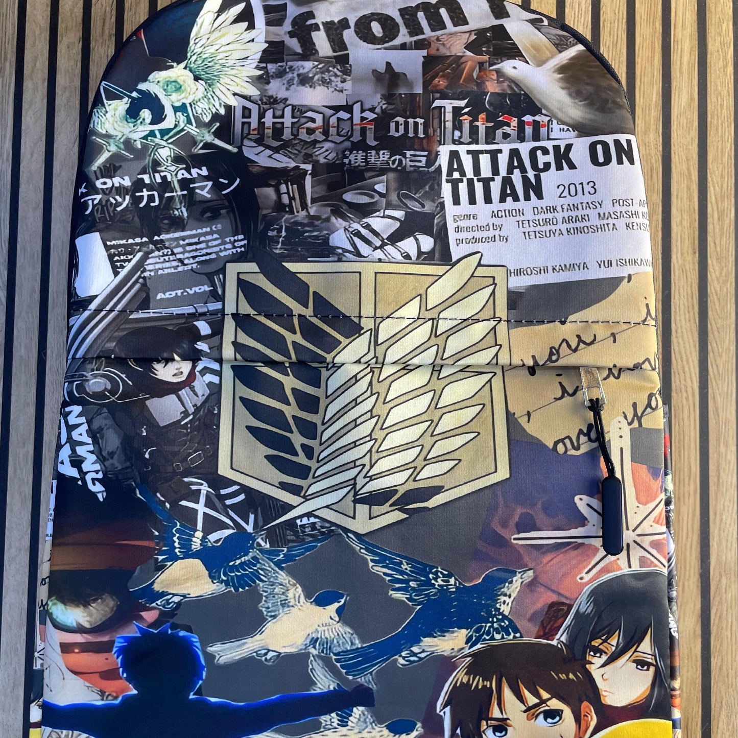 Attack on titan bag from One For All