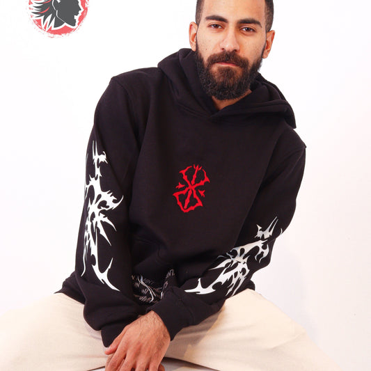 Guts - Berserk Black| Anime Hoodies Egypt