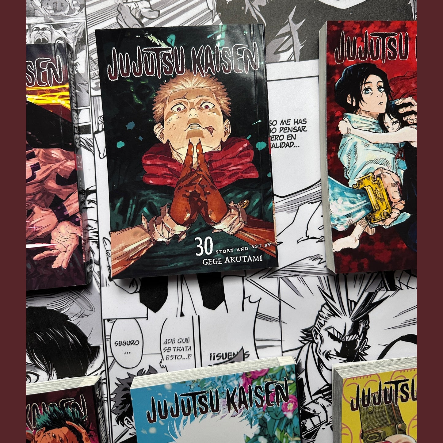Jujutsukaisen Manga books