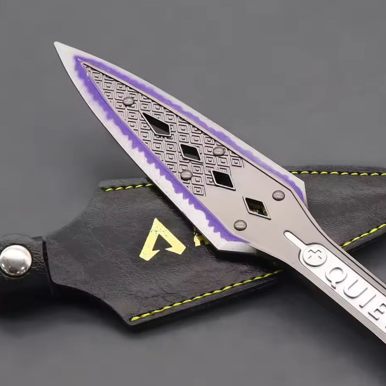 22cm Apex Legends Wraith Heirloom Weapon Turn Kunai Not Sharpened Game Sword Metal Ornaments Sword Weapon Boy Gifts Kids Toys