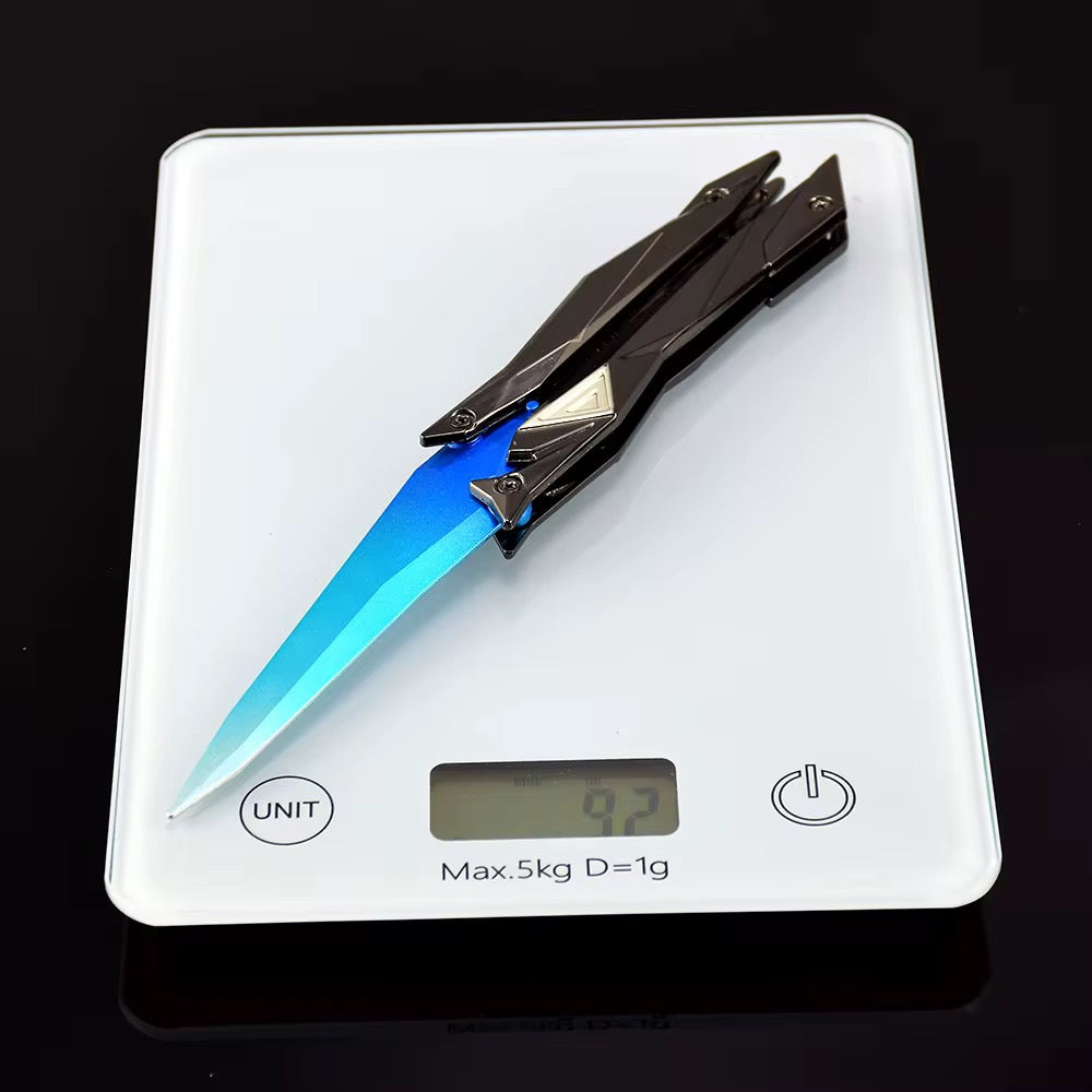 22cm metal Valorant butter fly crystal knife from One For All