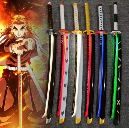 LED Light Demon Slayer Katana Luminous Sword