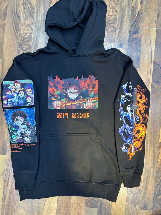 Tanjiro-demon slayer hoodie from One For All anime store