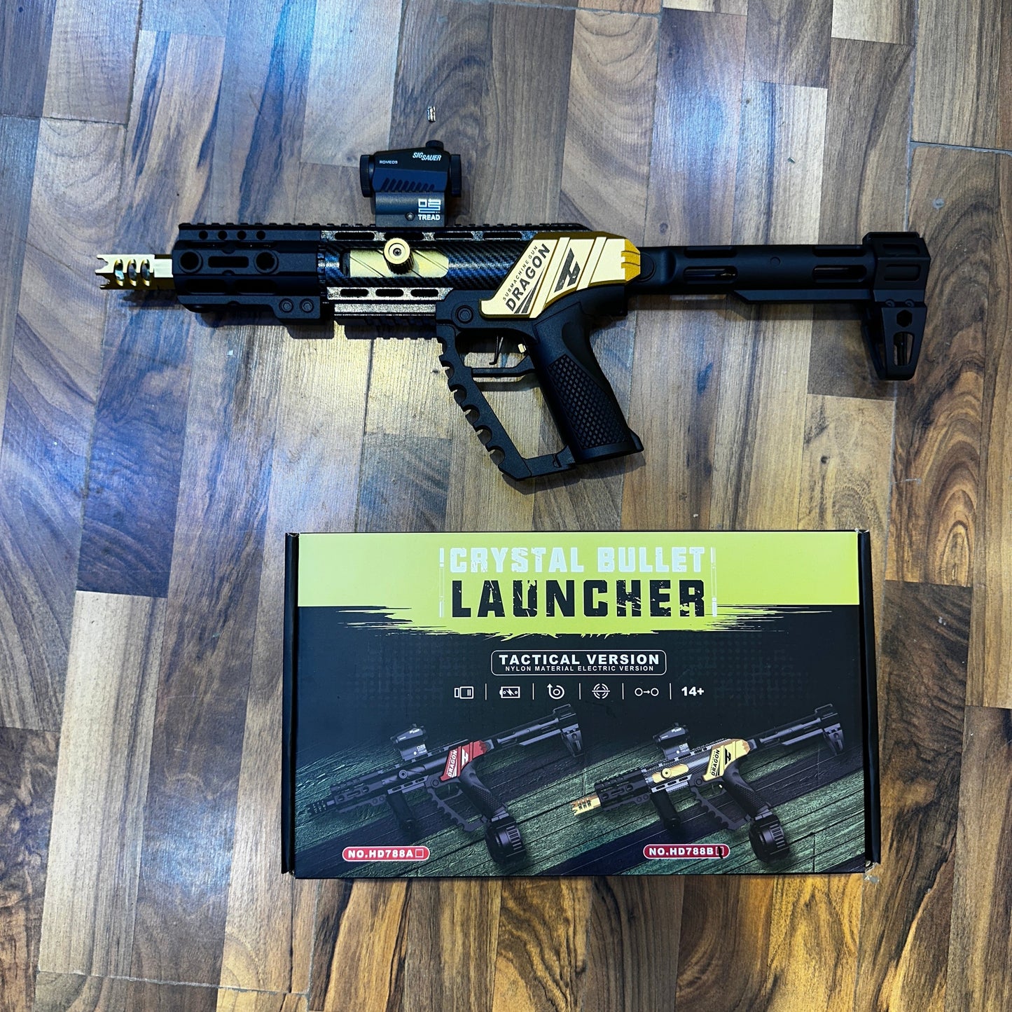 Crystal bullet Launcher