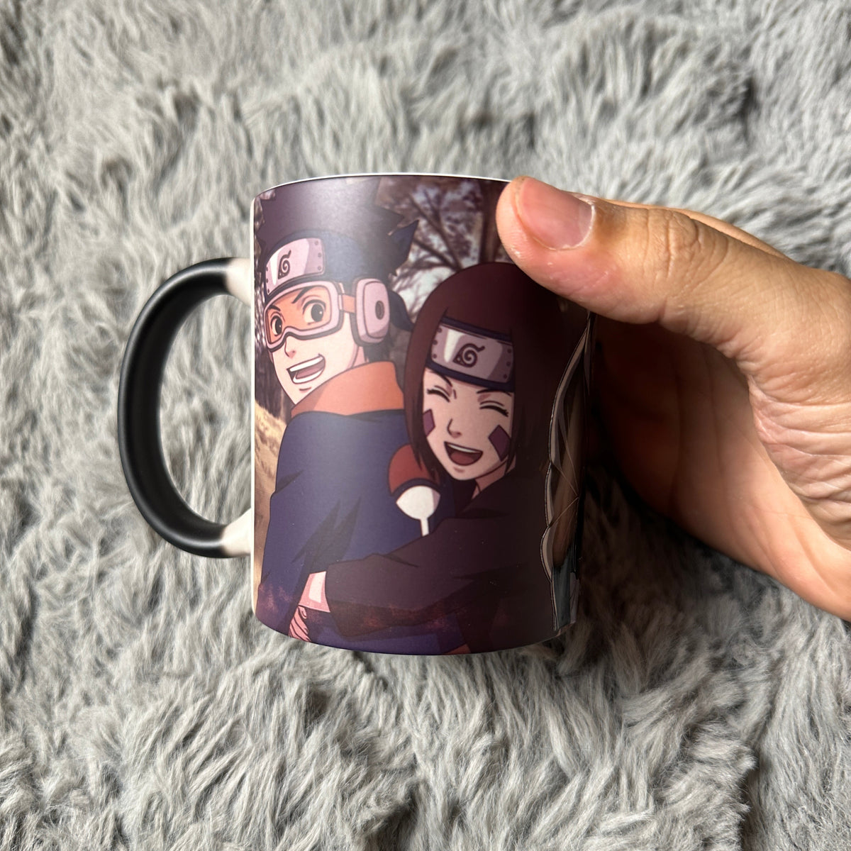 Dark Shinobi Ninja Heat Reactive Magic Mug