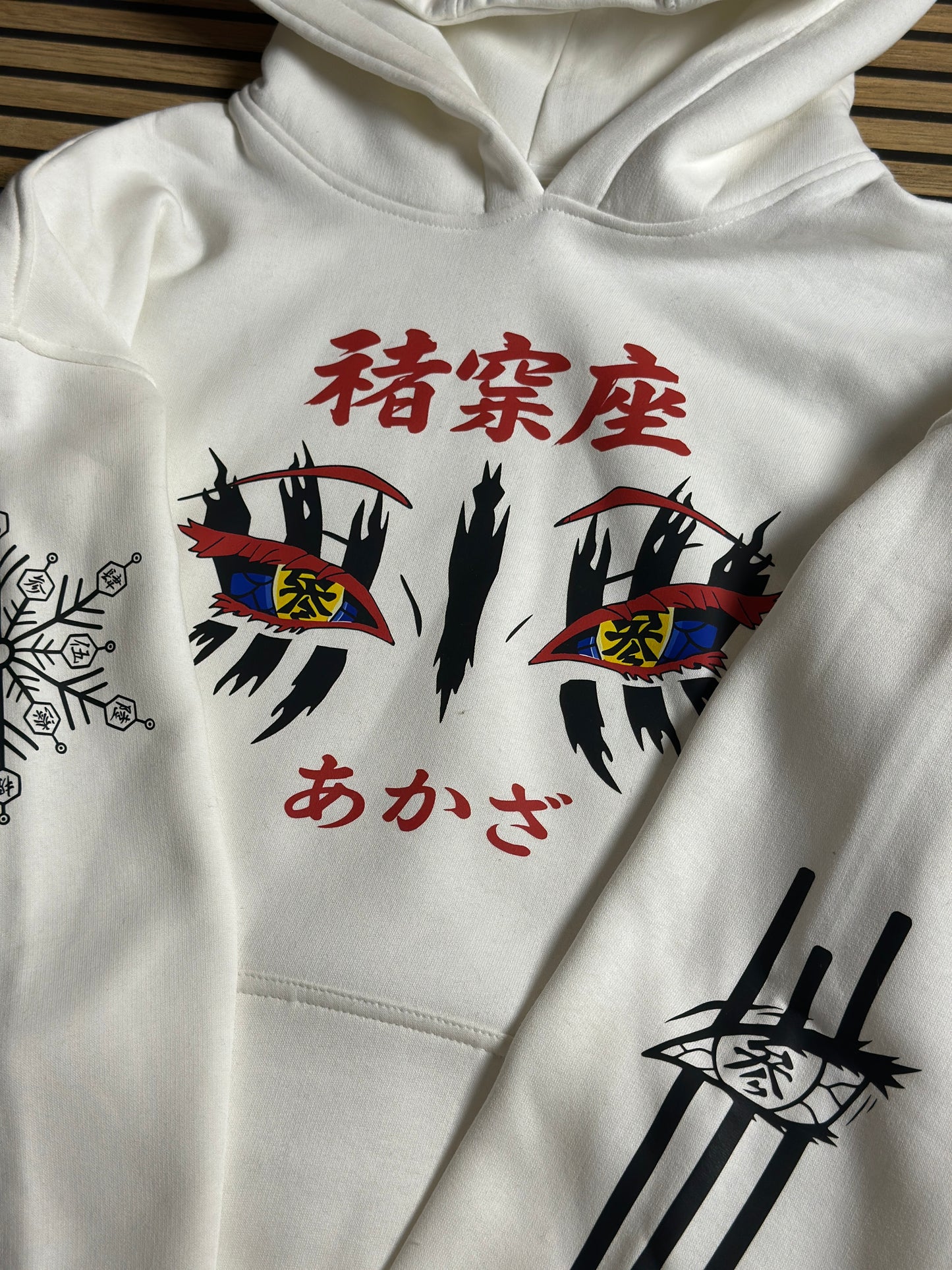 Akaza-demon slayer hoodie from One For All anime store