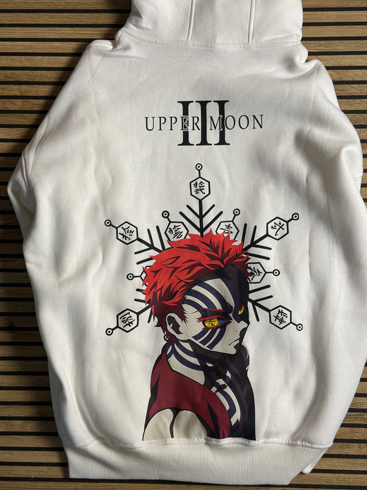 Akaza-demon slayer hoodie from One For All anime store