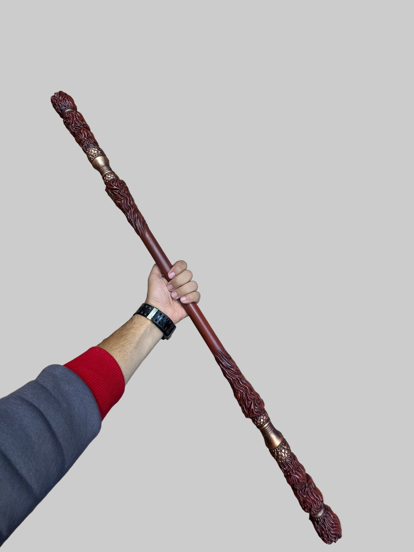 Pu 100cm black myth wukong staff l anime weapons