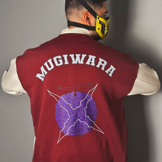 Mugiwara luffy baseball jacket from One For All anime store