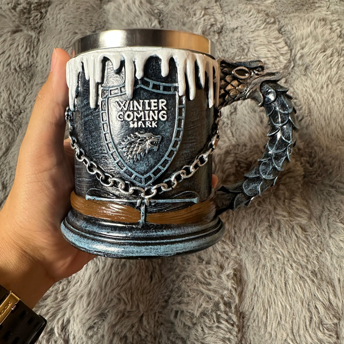 Game of thrones winter coming mug