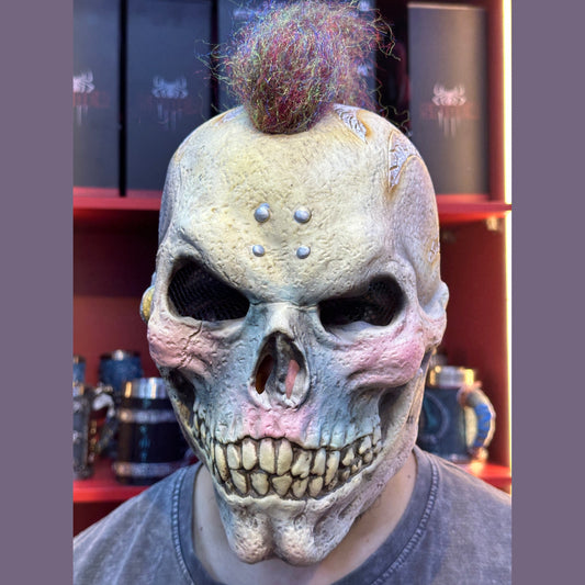 Scary Skeleton Biker Mask for Halloween & Cosplay
