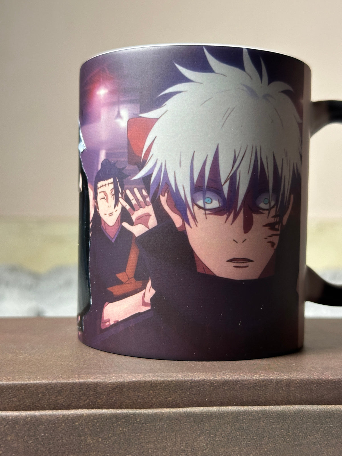 Dark Fantasy Magic Anime Collage Ceramic Mug – Shonen Character Magic Mug