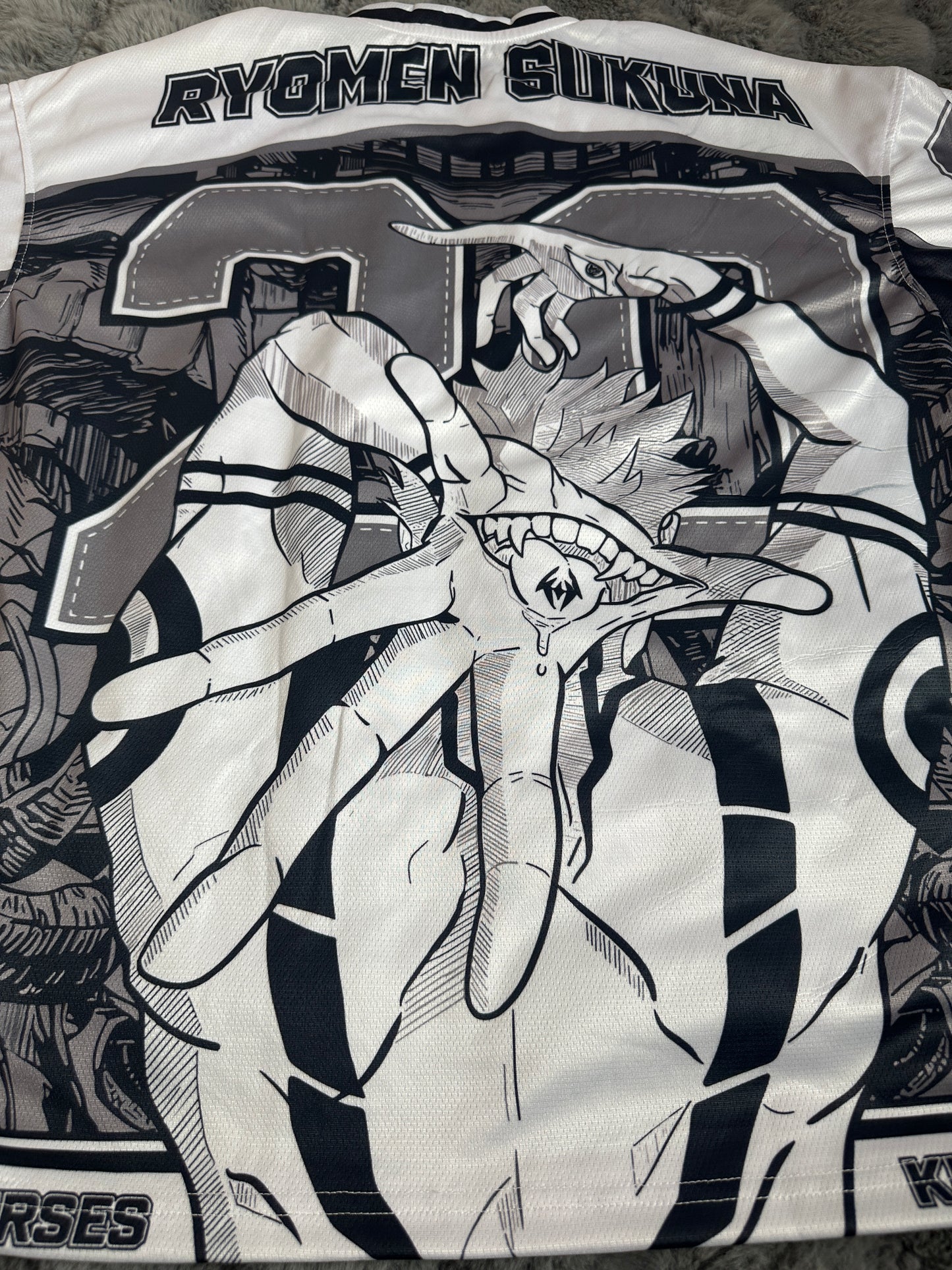 Sukuna basketball jersey |jujutsukaisen t-shirt