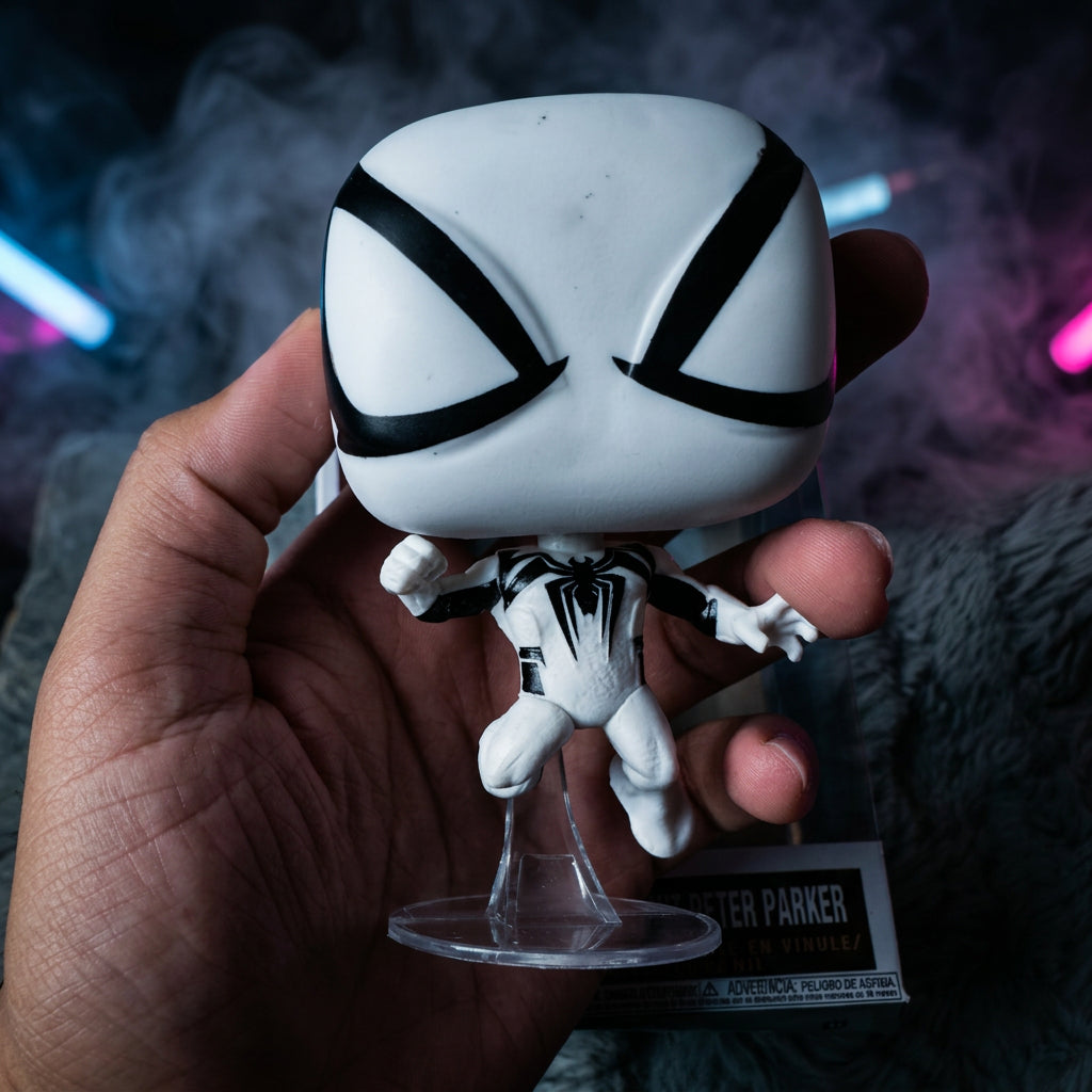 Superhero Web-Slinger Action Figures - Chibi Collectible Toys