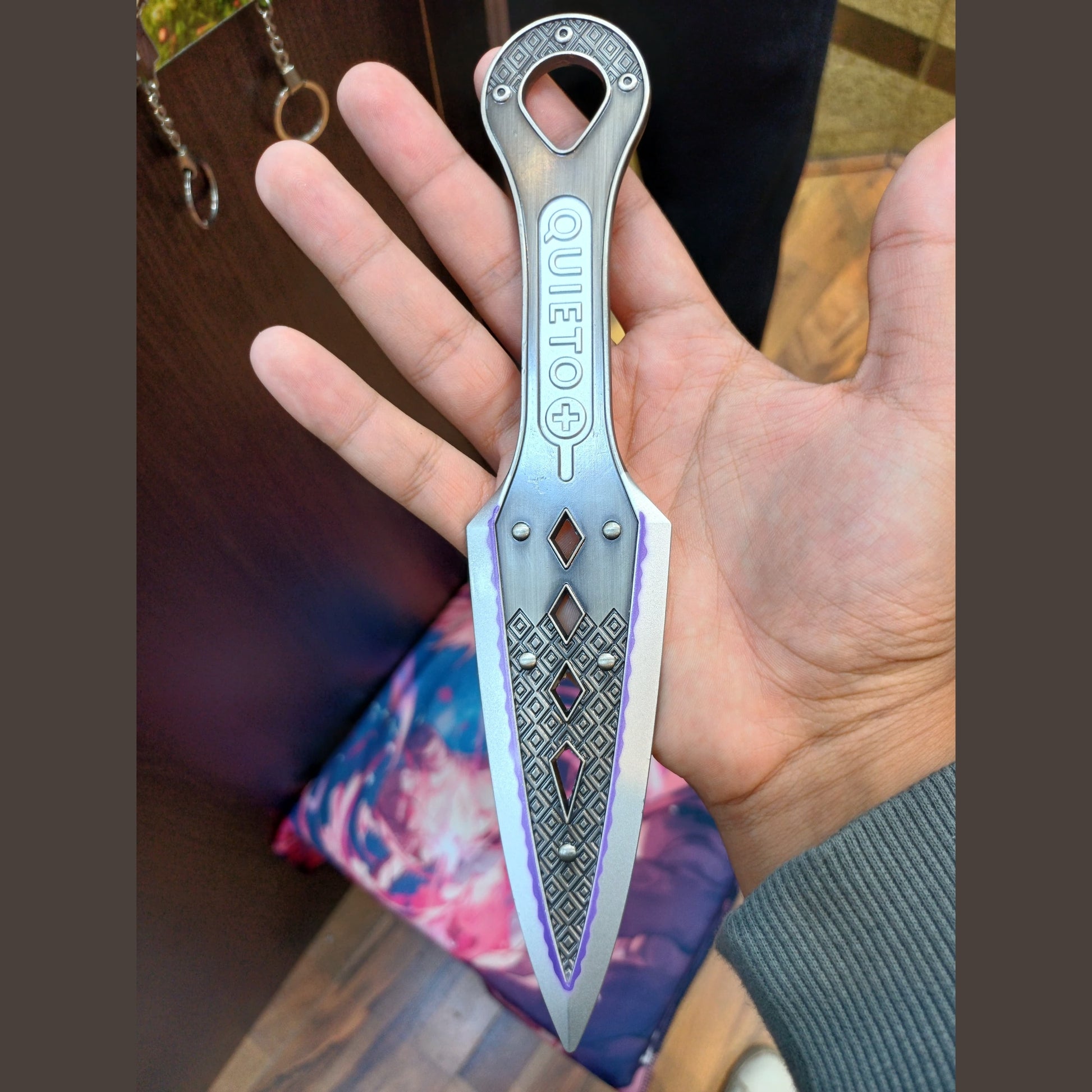 22cm Apex Legends Wraith Kunai Metal Replica