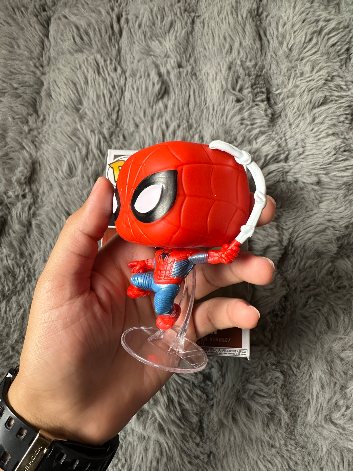Superhero Web-Slinger Action Figures - Chibi Collectible Toys