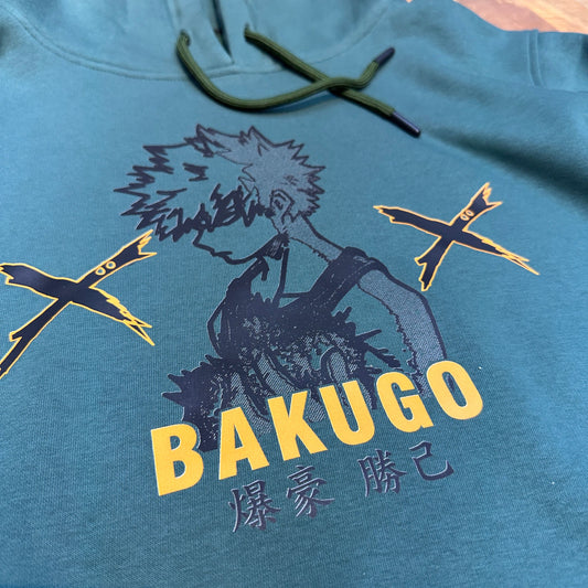 Bakugo -hero academia hoodie from One For All anime store now available🔥✨