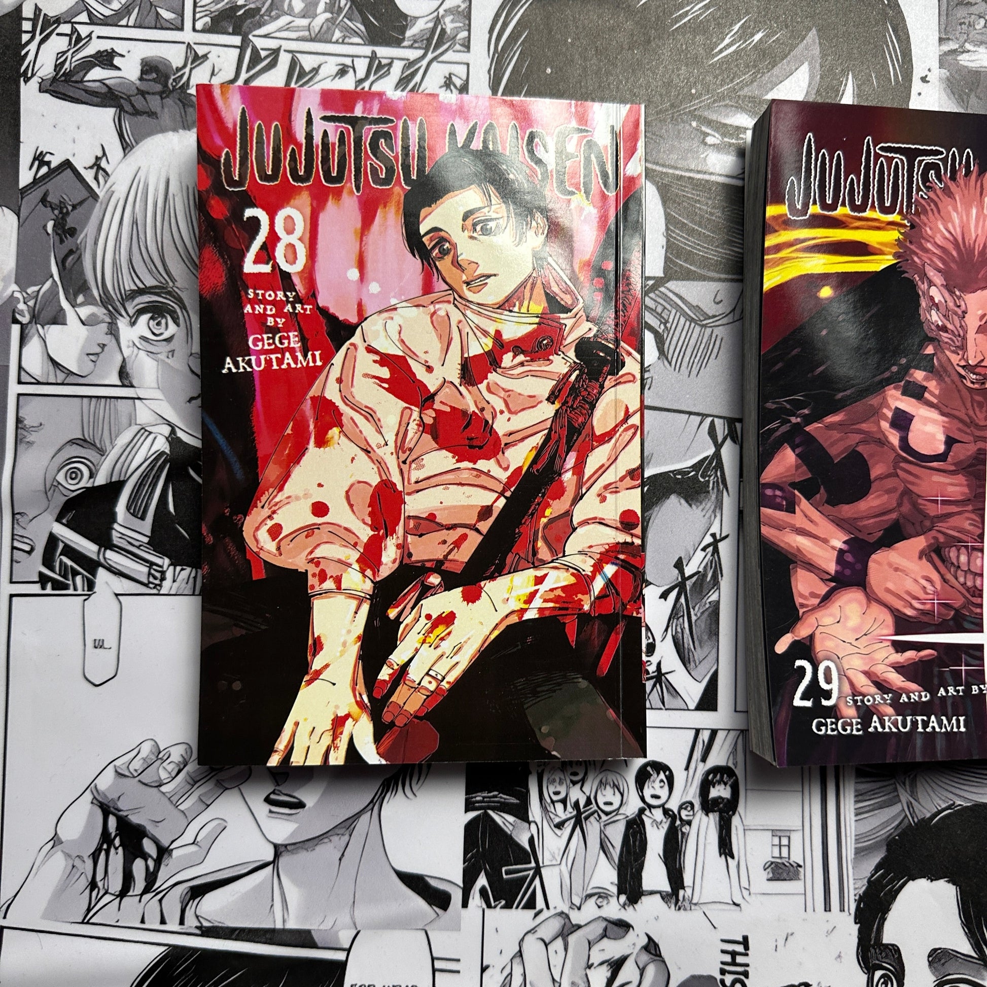 Jujutsukaisen Manga books