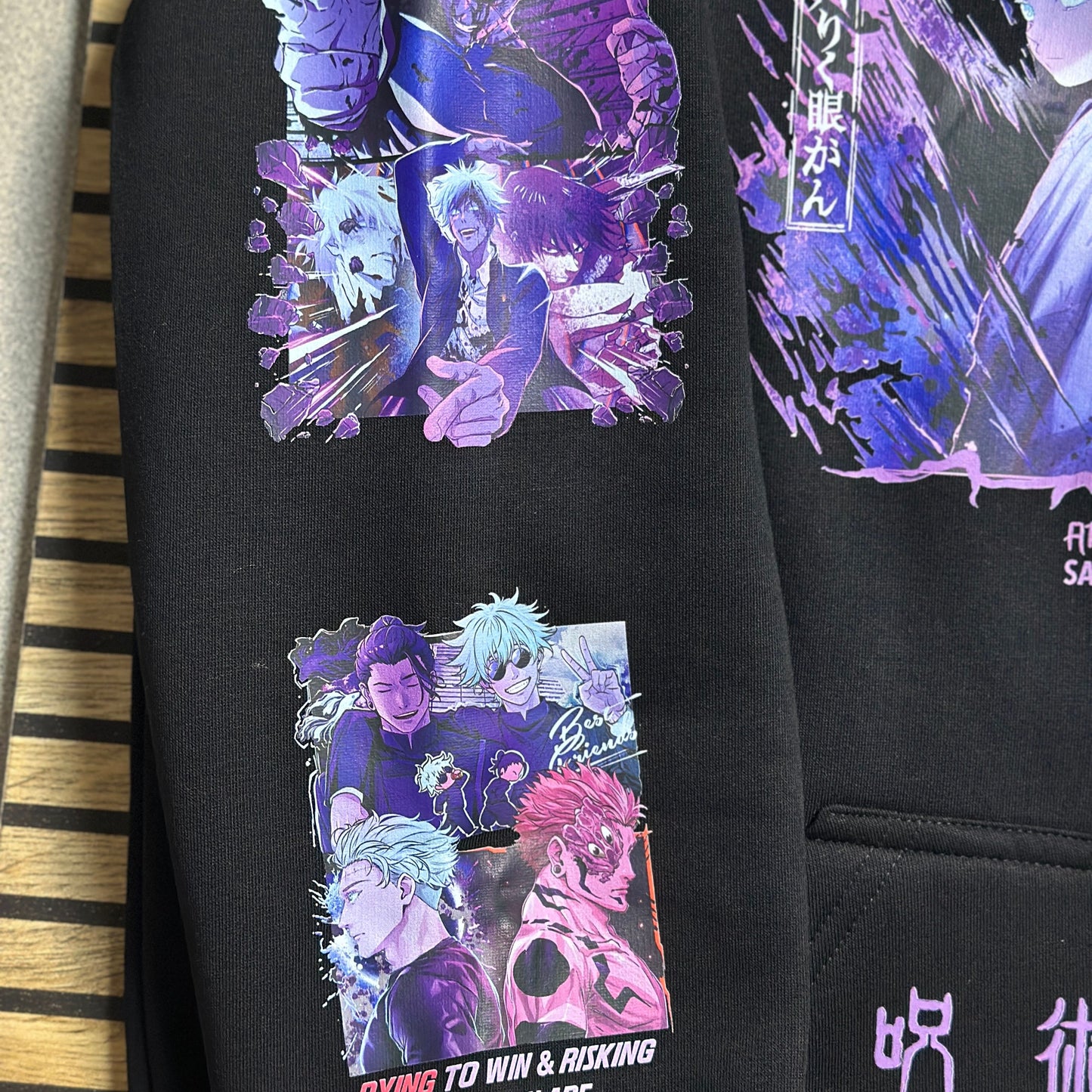 Ninja hoodie for Gojo saturo from One For All anime store