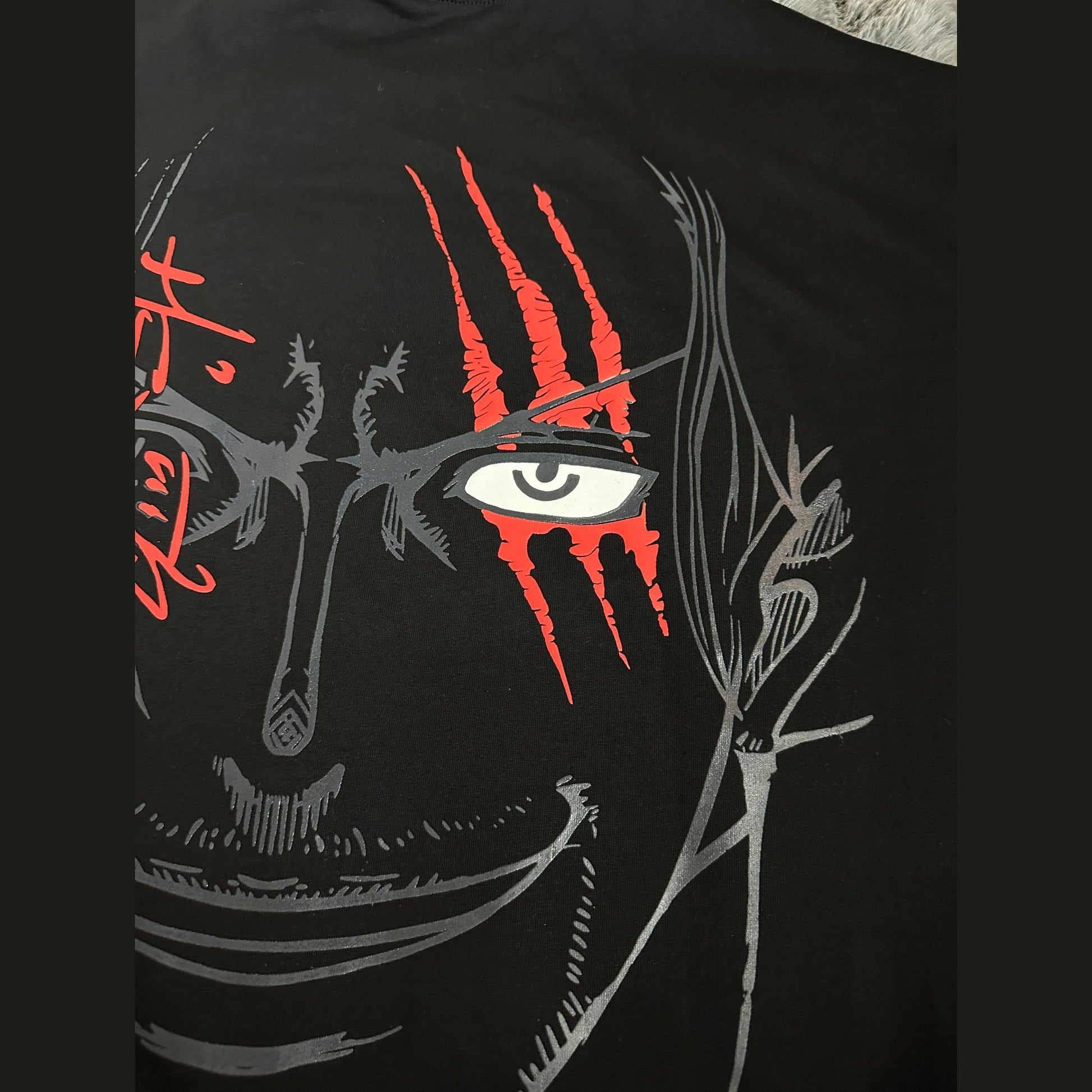 Shanks red eyes |one piece anime street wear