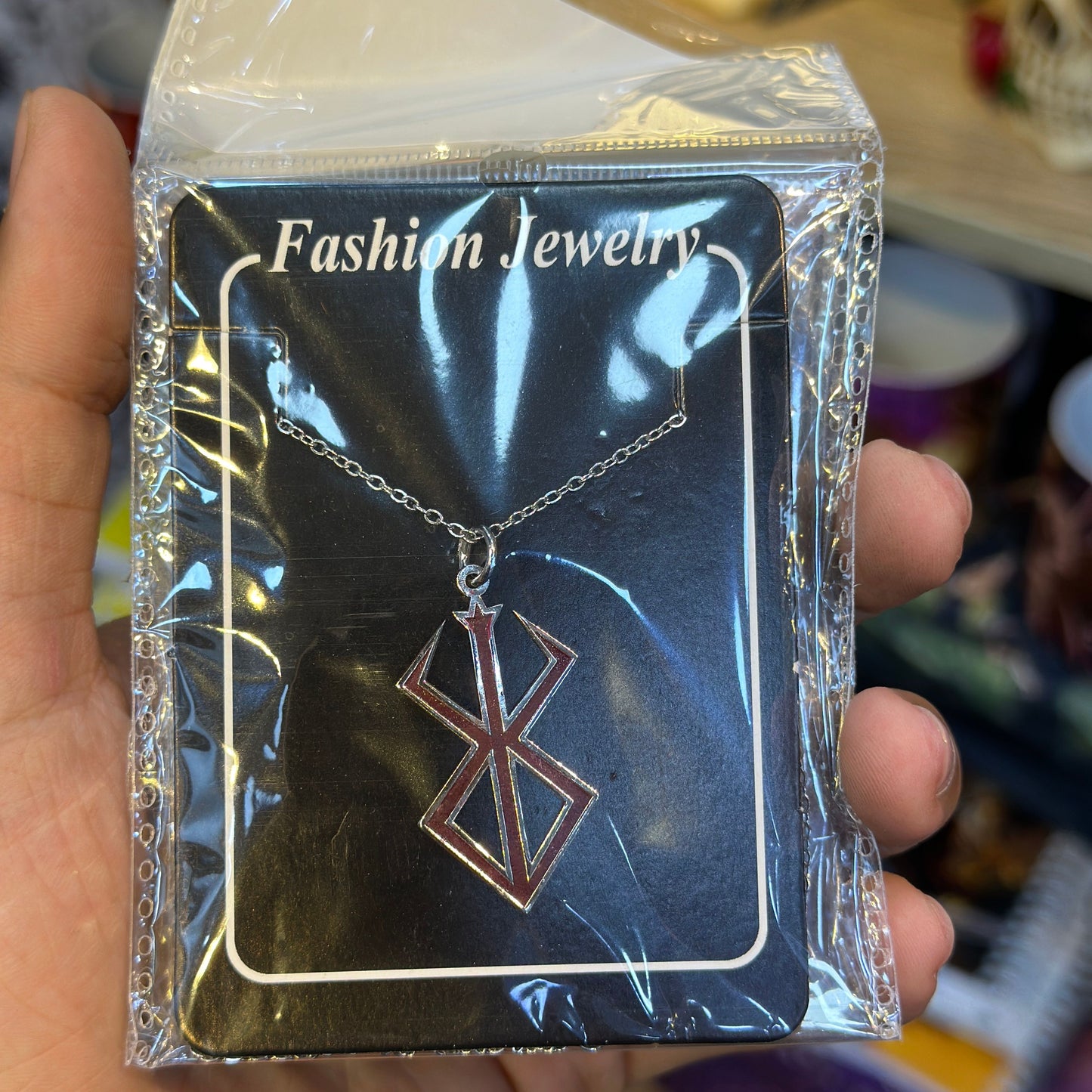 Berserk necklace from One For All anime store