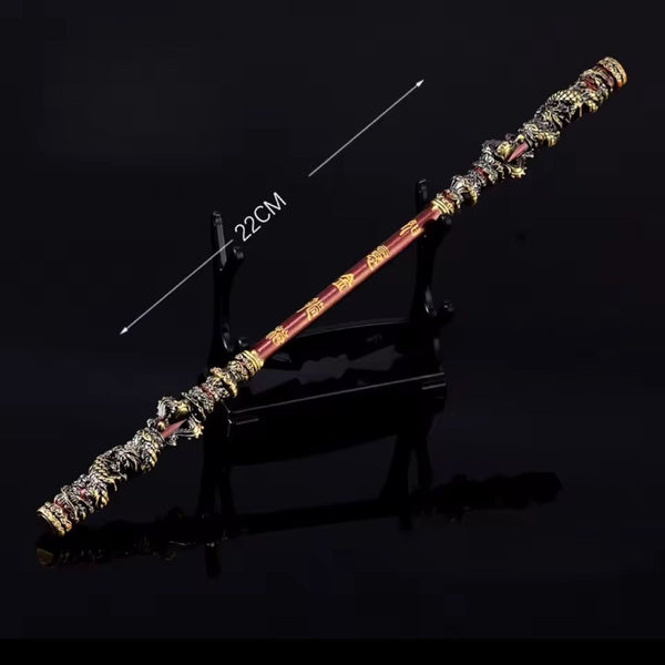 22cm Wukong Monkey King Metal Figure