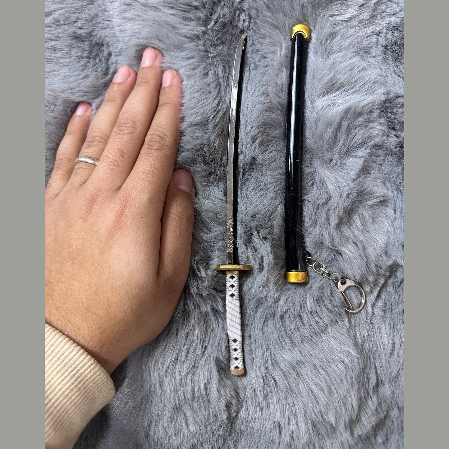 Demon slayer metal swords from one for all anime store 25 cm