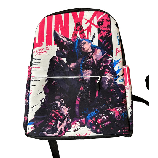 Arcane Jinx league of legends School Bag