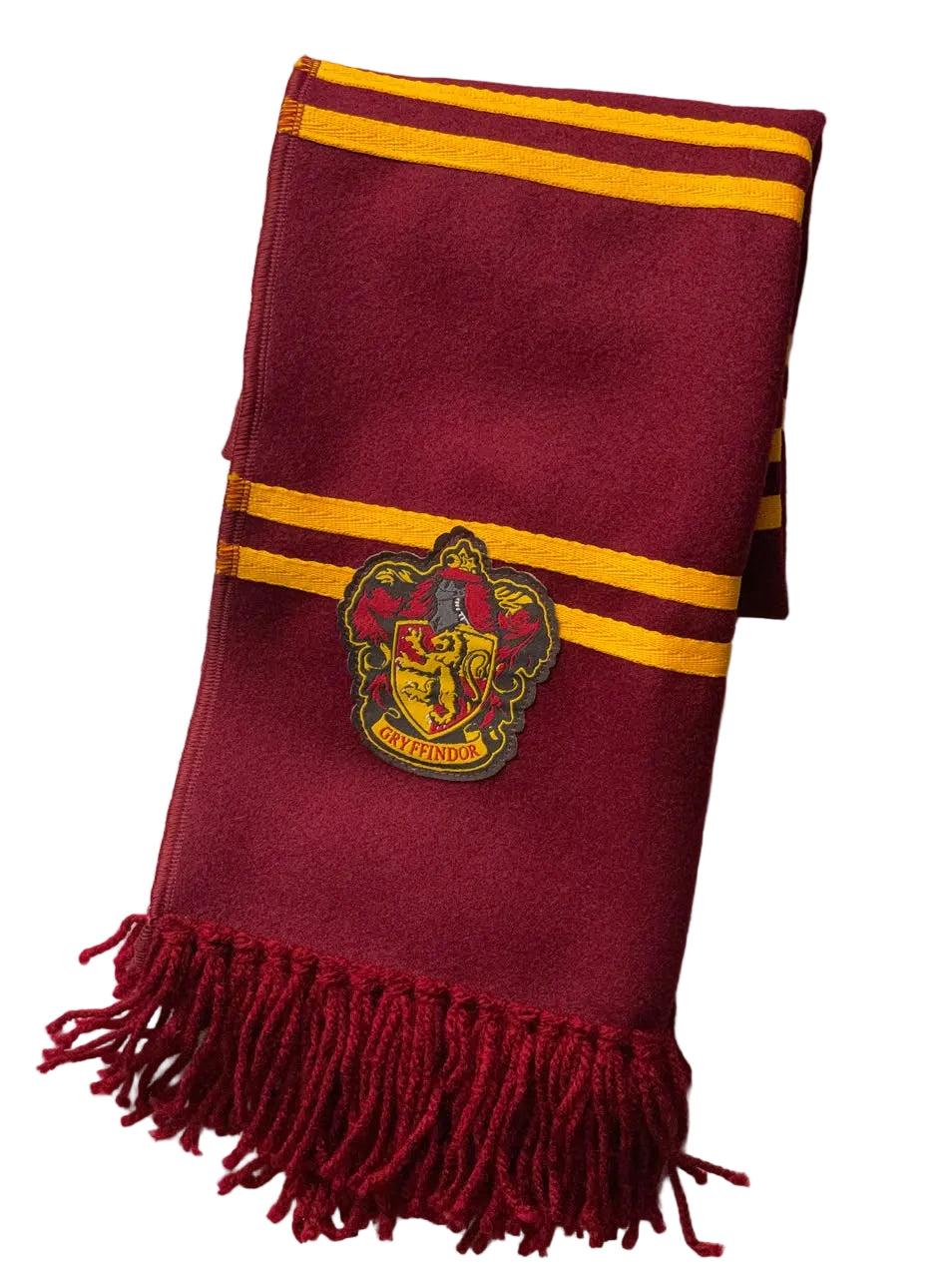 Harry Potter Hogwarts House Winter Scarf with Crest