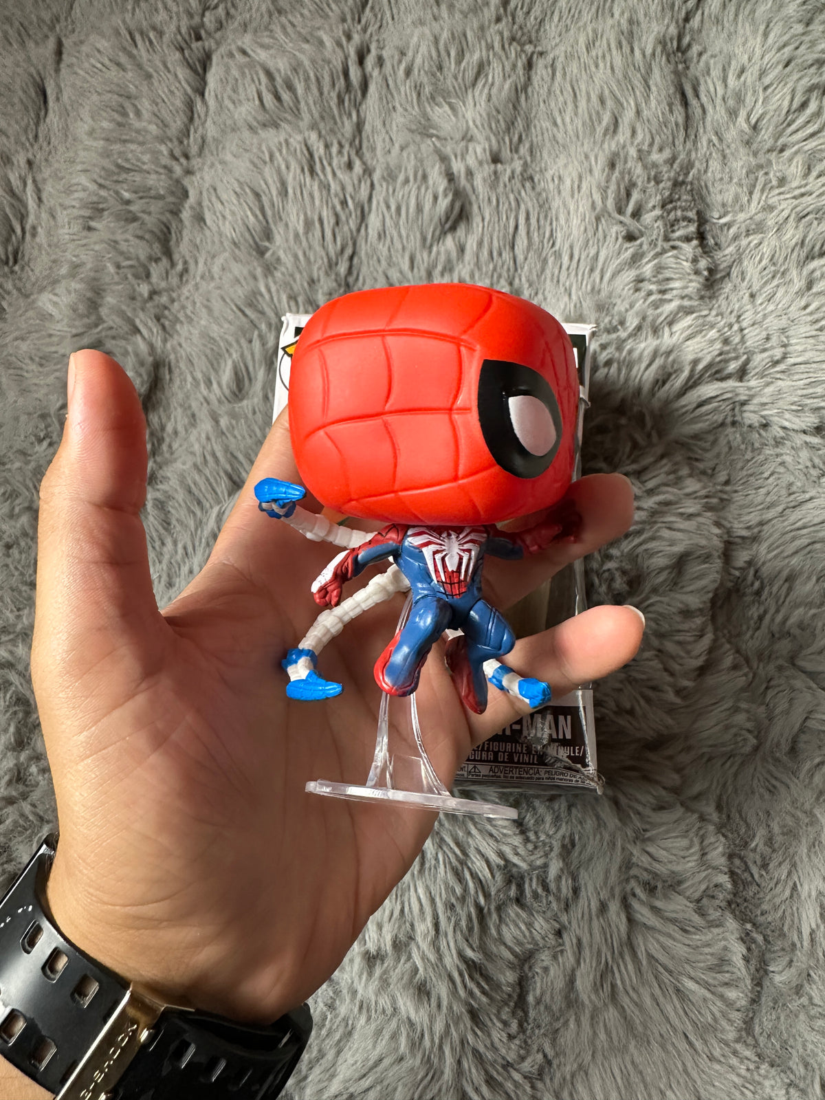 Superhero Web-Slinger Action Figures - Chibi Collectible Toys